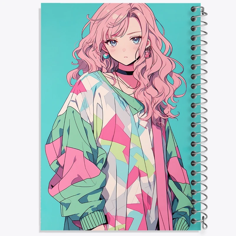 دفتر نقاشی 50 برگ خندالو طرح دخترانه کد F617