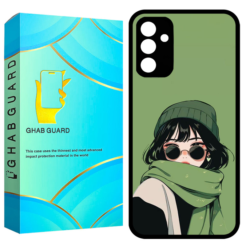 کاور قاب گارد طرح دختر مدل GCHPA34 مناسب برای گوشی موبایل سامسونگ Galaxy A34 5G