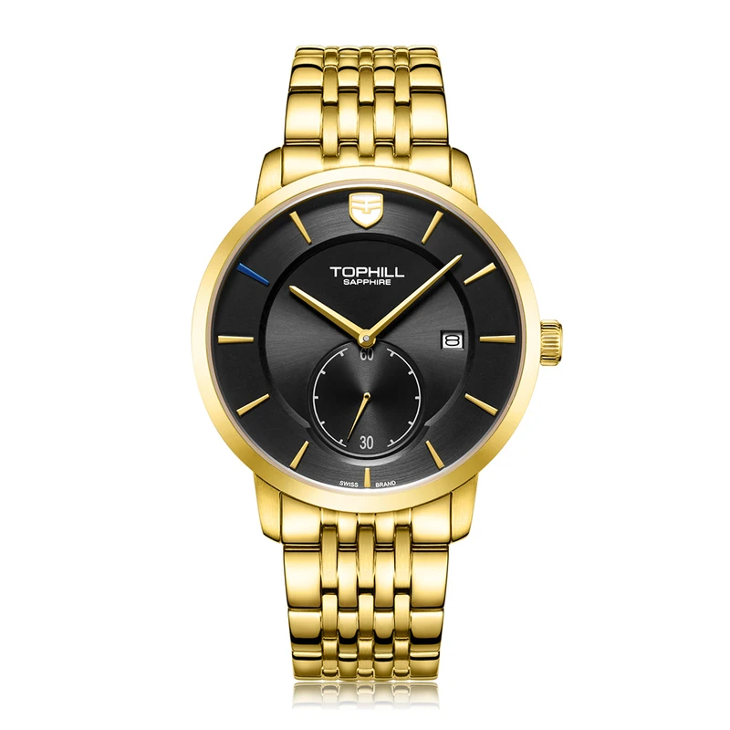 ساعت مچی عقربه‌ای کوارتز مردانه تاپ هیل مدل TW078G.S1152