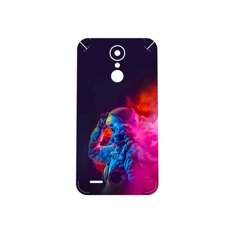 برچسب پوششی ماهوت مدل Smoke Rainbow Digital Art 1 مناسب برای گوشی موبایل ال جی K10 2017