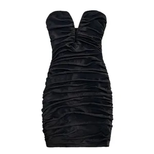 پیراهن یقه باز زنانه مدل پرنسس