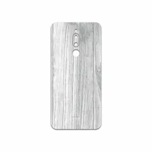 MAHOOT White Wood Cover Sticker for Meizu M6T