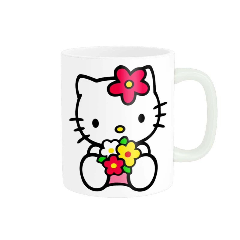 ماگ پاد آفرین طرح کارتون هلو کیتی hello kitty کد 3158