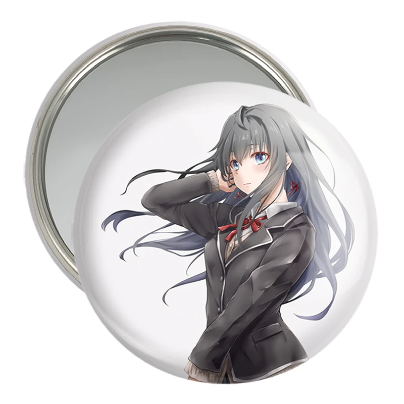 آینه جیبی خندالو مدل یوکینو انیمه جوانی کمدی رومانتیک من کد 32540