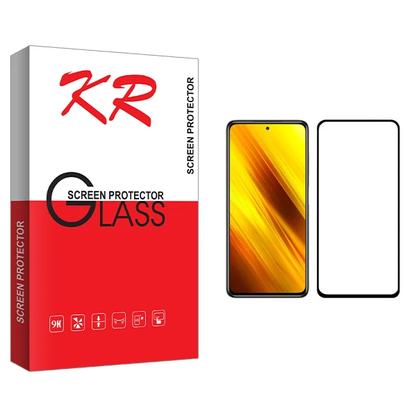 محافظ صفحه نمایش کی آر مدل +HD مناسب برای گوشی موبایل شیائومی Poco X3