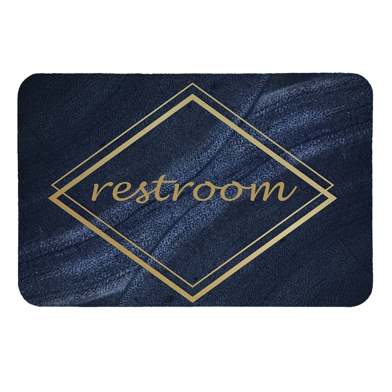 پادری  طرح Restroom کد 8765 سایز 50 × 70 سانتی متر
