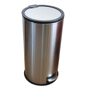 نقد و بررسی سطل زباله پدالی آکا الکتریک مدل آینه ای کد YP-ARAM BAND-025L توسط خریداران