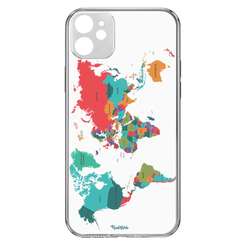 کاور طرح Map مناسب برای گوشی موبایل اپل iPhone 12 