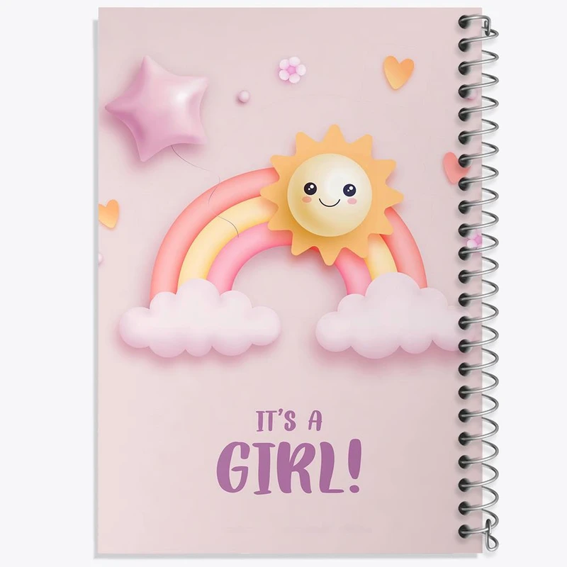 دفتر مشق 100 برگ خندالو طرح تعیین جنسیت کد 10958