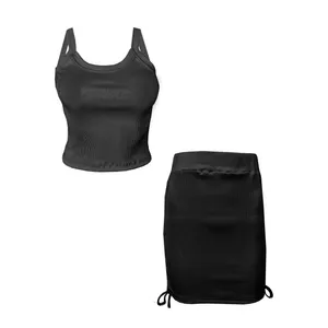 ست تاپ و دامن زنانه مدل گت دار 1235