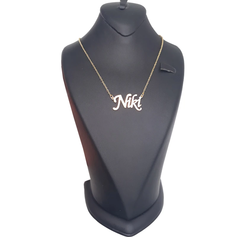 گردنبند زنانه آی جواهر مدل نیکی کد M1014