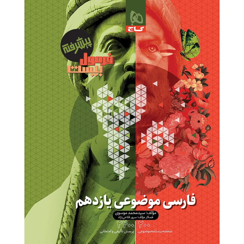 کتاب فارسی موضوعی یازدهم فرمول بیست اثر محمد موسوی انتشارات بین المللی گاج