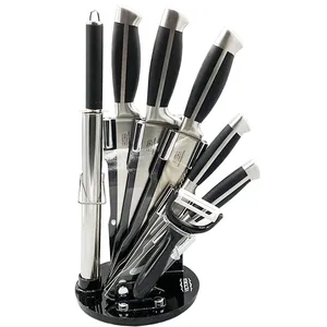 سرویس چاقو آشپزخانه 9 پارچه ویکتوریا مدل FU _ 644