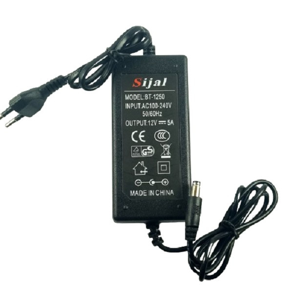 آداپتور 12 ولت 5 آمپر سیجل مدل BT-1250 آداپتور 12 ولت 5 آمپر سیجل مدل BT-1250