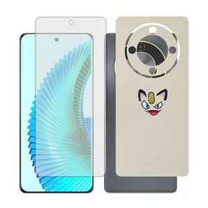 Glass together model transparent screen protector suitable for Honor X9b mobile phone with back cover sticker