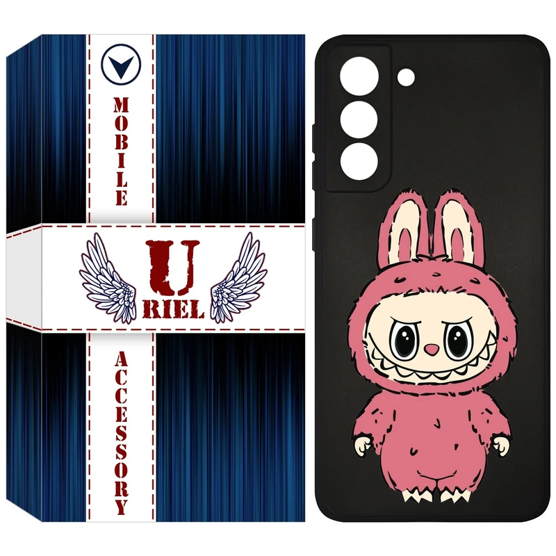 کاور یوریل قاب مدل KSH کد 149 طرح عروسک لبوبو مناسب برای گوشی موبایل سامسونگ Galaxy S21 FE 5G