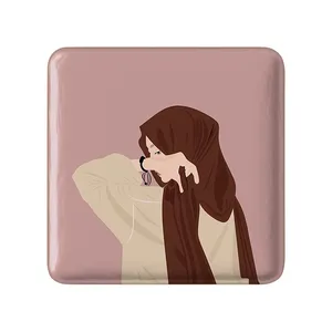 مگنت خندالو مدل مینیمال باحجاب کد 28683