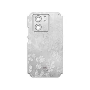 MAHOOT Silver-Wildflower Cover Sticker for Xiaomi 13T