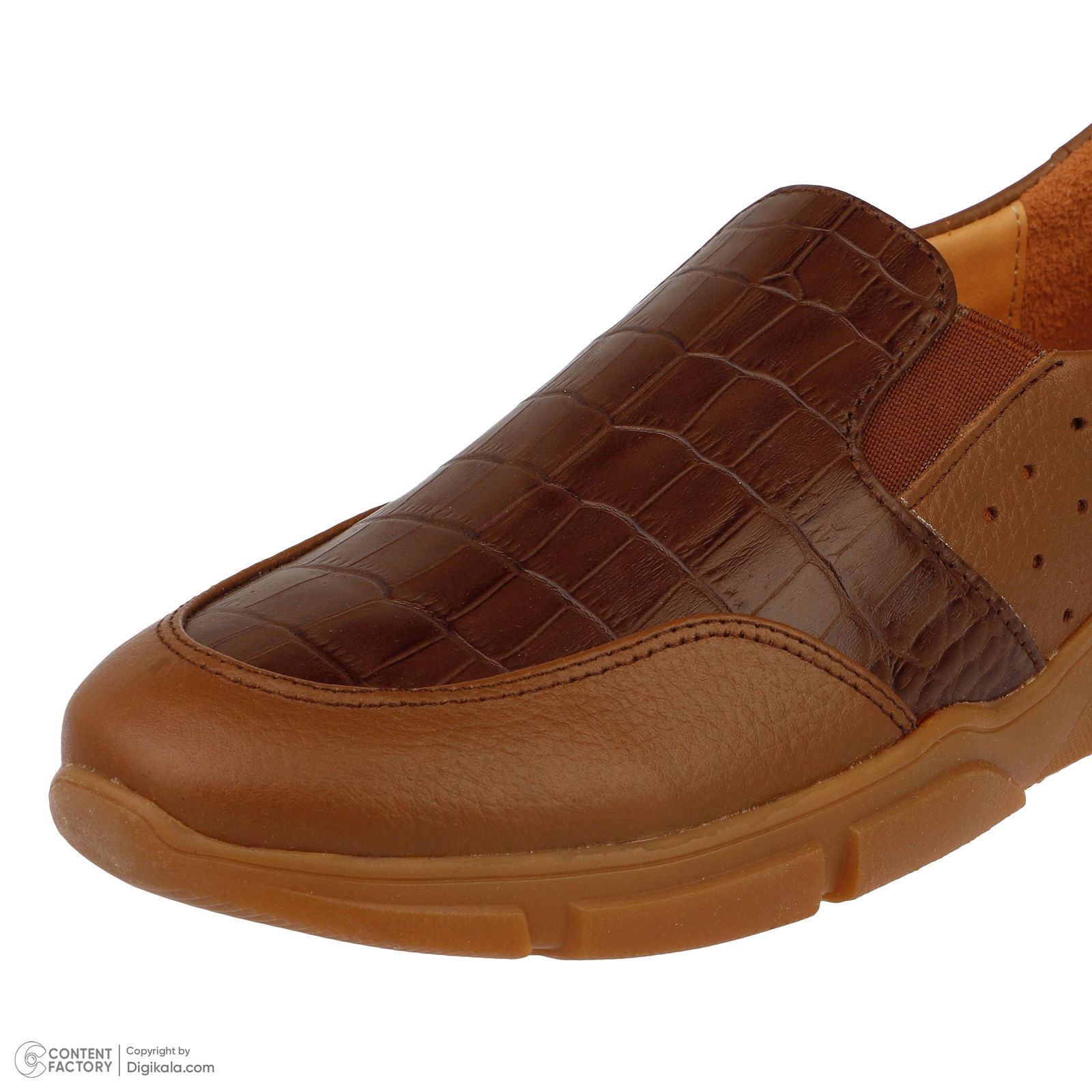 کفش روزمره زنانه کایا چرم مدل K202-corco-honey -  - 3