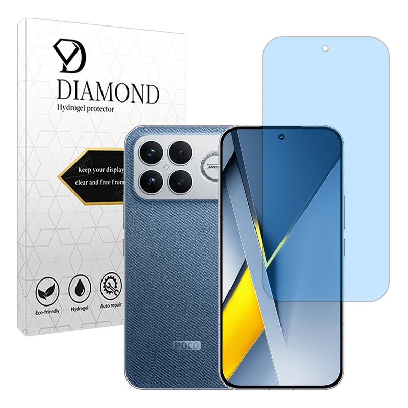 محافظ صفحه نمایش مات ضد اشعه آبی دیاموند مدل Tough مناسب برای گوشی موبایل شیائومی Poco F8 Ultra 