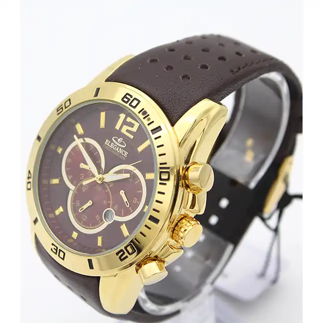 ساعت مچی عقربه‌ای مردانه مدل سه موتور 05554