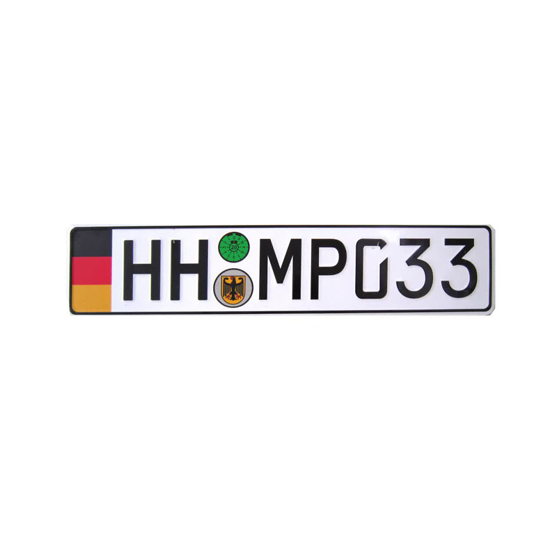 پلاک خودرو طرح آداک کد HH110