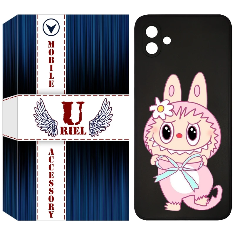 کاور یوریل مدل KSH کد 146 طرح عروسک لبوبو مناسب برای گوشی موبایل سامسونگ Galaxy A05