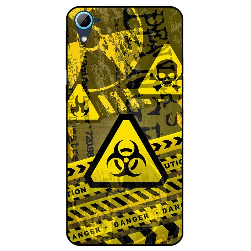 کاور مگافون طرح خطر مدل 7703 مناسب برای گوشی موبایل اچ تی سی Desire 826