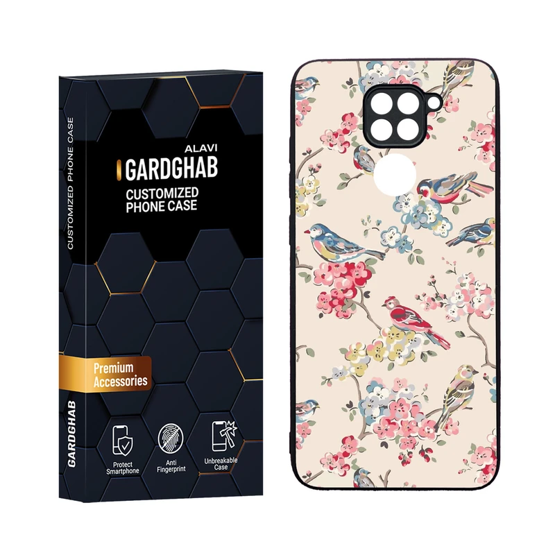 کاور گارد قاب مدل دورژله ای دخترانه مناسب برای گوشی موبایل شیائومی Redmi Note 9