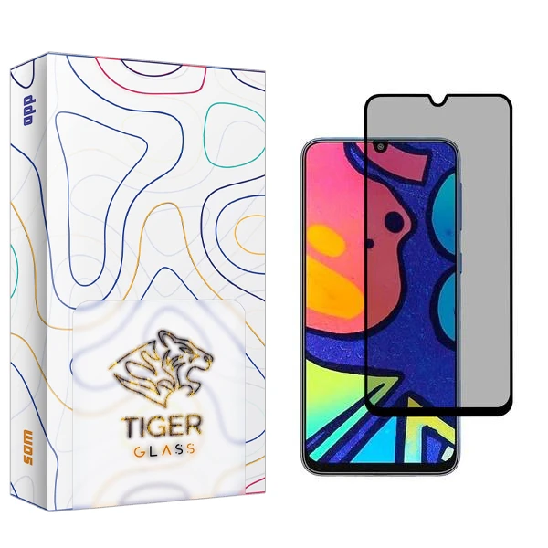 محافظ صفحه نمایش حریم شخصی تایگر گلس مدل SAM2 مناسب برای گوشی موبایل سامسونگ Galaxy M21s