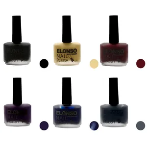 لاک ناخن الونسو مدل m مجموعه 6 عددی