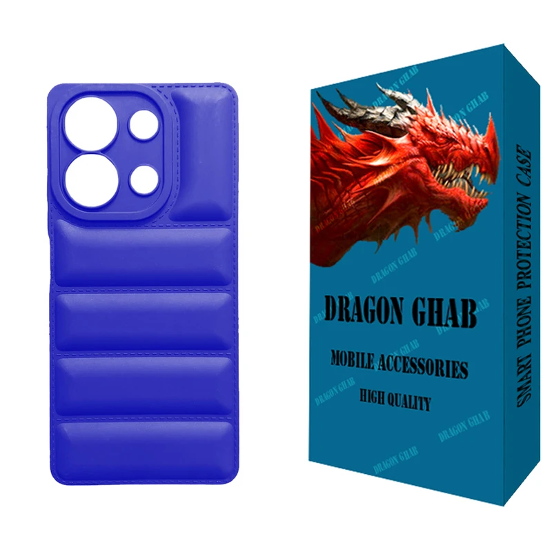 کاور دراگون قاب مدل پافری مناسب برای گوشی موبایل Redmi Note 13 Pro 5G