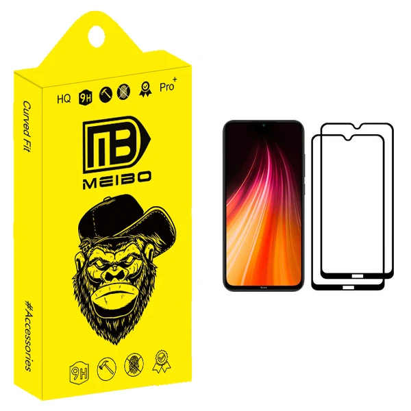 محافظ صفحه نمایش میبو مدل +MHD مناسب برای گوشی موبایل شیائومی Redmi Note 8 بسته دو عددی