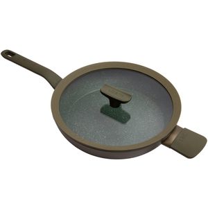 تابه گرانیتی لیدوما مدل اسکیلت لئو سایز 28