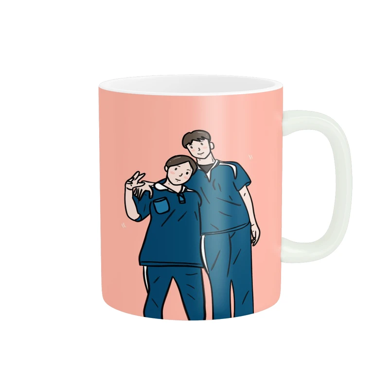 ماگ پاد آفرین مدل پرستار دکتر کد p9389