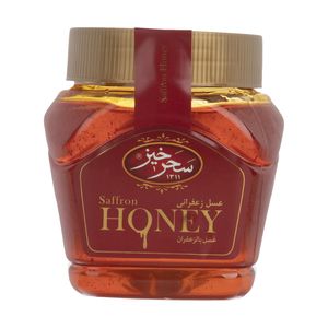عسل زعفرانی سحرخیز - 450 گرم