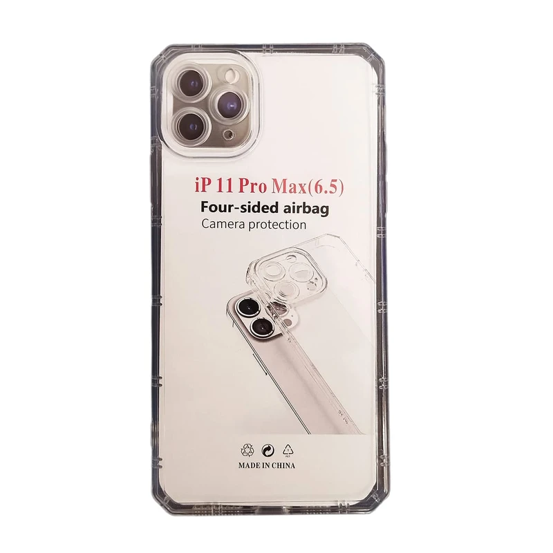 کاور مدل کربنی شفاف کد IP11PM-SH مناسب برای گوشی موبایل اپل Iphone 11Pro Max