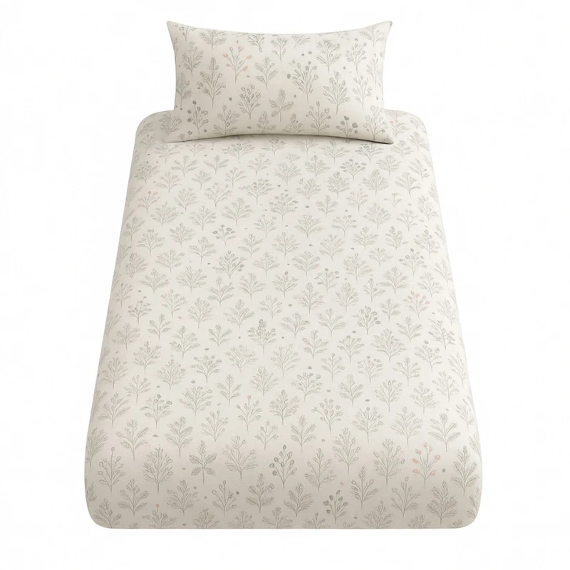 سرویس ملحفه یک نفره 2 تکه مدل کشدار کدMo8