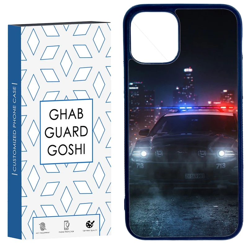 کاور قاب گارد گوشی طرح پلیسی کد TPU-139 مناسب برای گوشی موبایل اپل Iphone 11 PRO