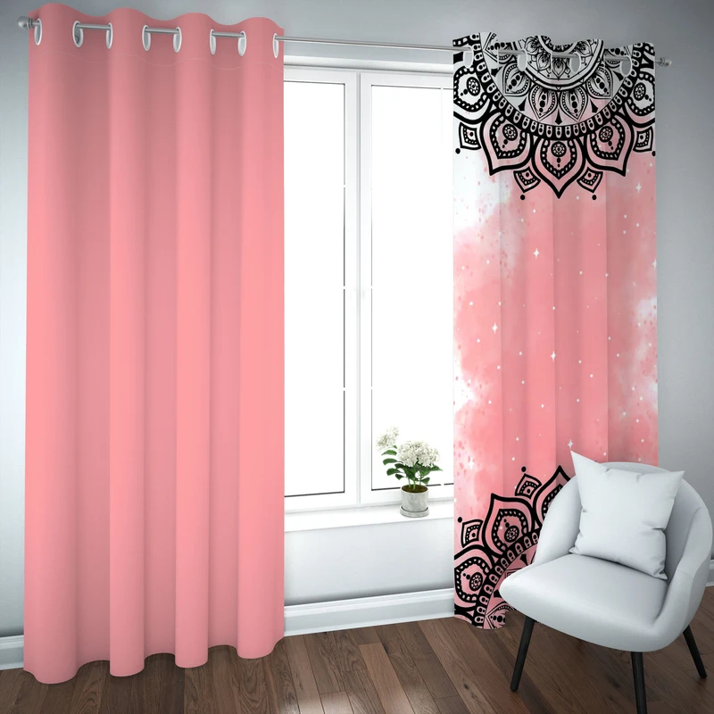 پرده مدل چاپی هازان سایز 300×150 سانتی متر 