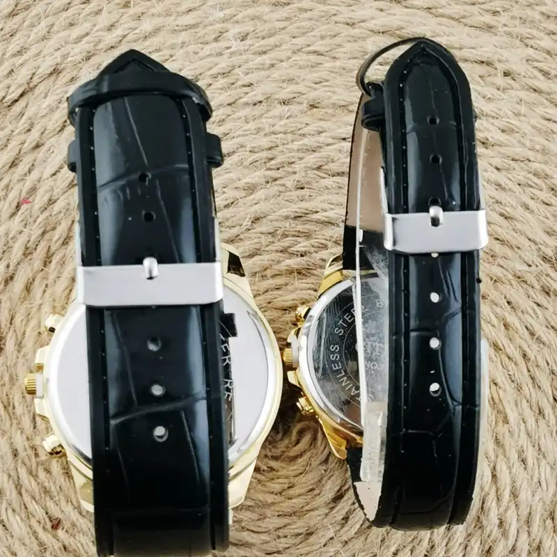 ست ساعت مچی عقربه ای زنانه و مردانه مدل 3موتوره