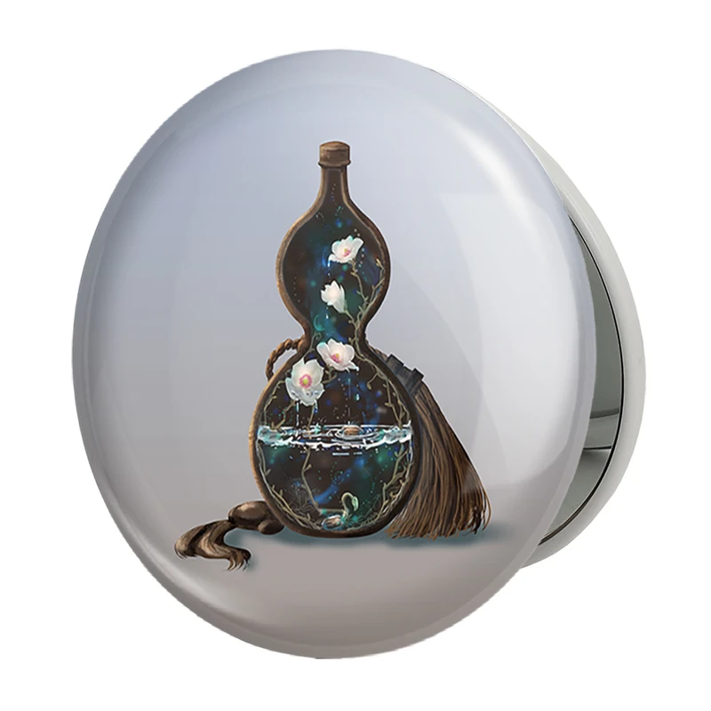 آینه جیبی خندالو طرح بازی سکیرو (sekiro) مدل تاشو کد 31700