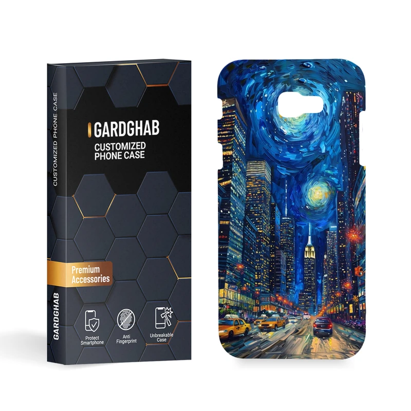 کاور گارد قاب مدل هنری مناسب برای گوشی موبایل سامسونگ Galaxy A7 2017 / A720