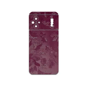 MAHOOT Red-Wildflower Cover Sticker for Xiaomi Poco M5