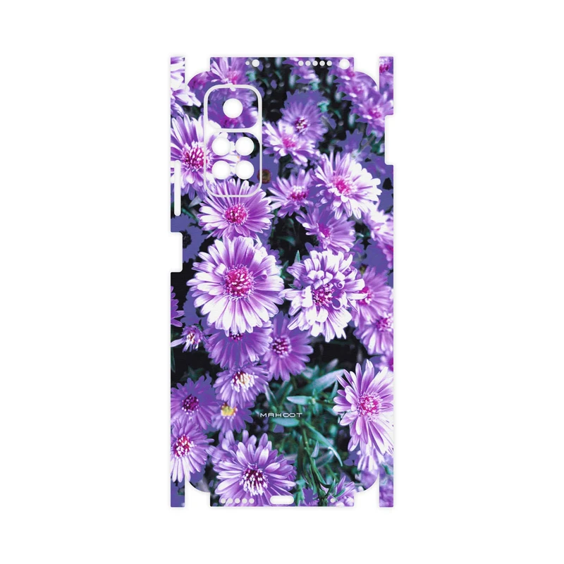 برچسب پوششی ماهوت مدل Purple-Flower-FullSkin مناسب برای گوشی موبایل شیائومی Redmi Note 11S