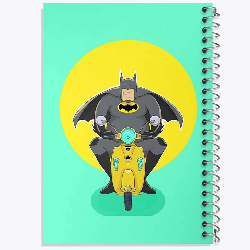 دفتر مشق 50 برگ خندالو مدل بتمن Batman کد 25821