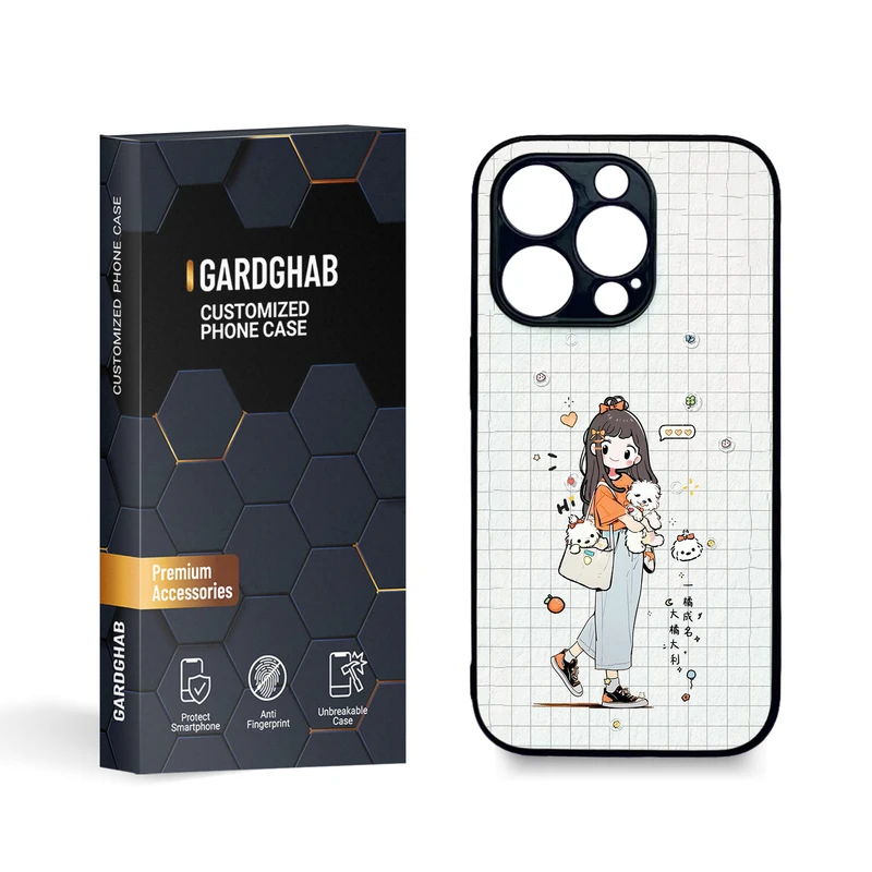  کاور گارد قاب مدل دخترانه مناسب برای گوشی موبایل اپل Iphone 14 Promax