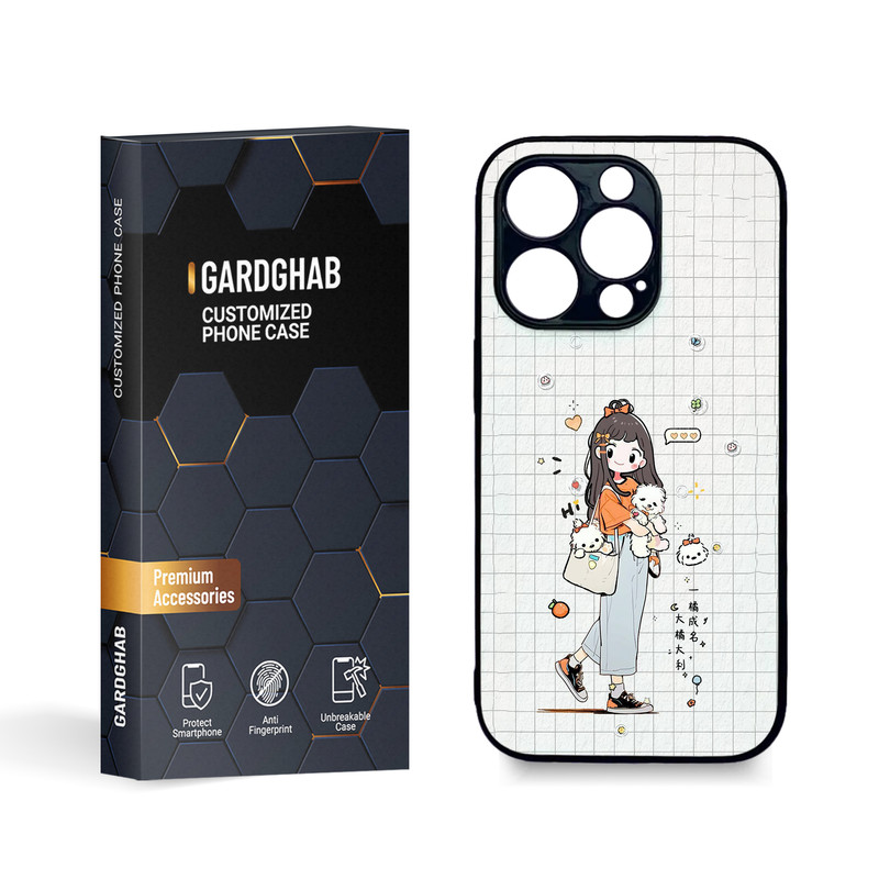  کاور گارد قاب مدل دخترانه مناسب برای گوشی موبایل اپل Iphone 14 Promax