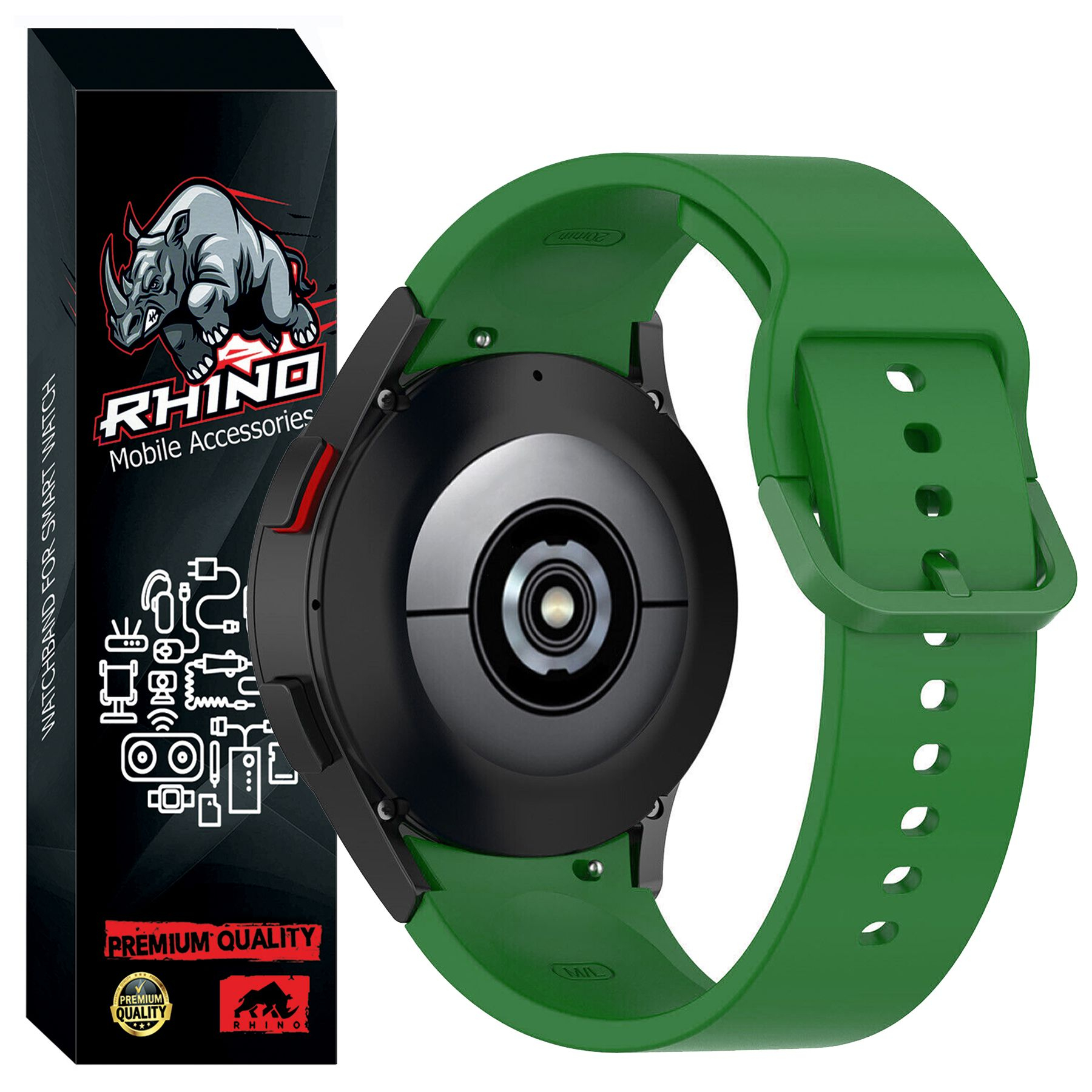 بند راینو مدل Silkin مناسب برای ساعت هوشمند سامسونگ Galaxy Watch 4 40mm / 44mm