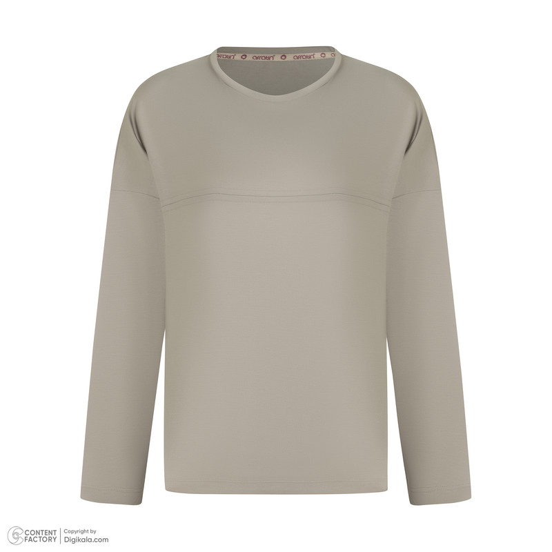 ست بلوز و شلوار زنانه افراتین مدل 6589 رنگ نسکافه‌ای